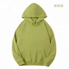 Light green Fashion Men Women Loose Oversize Hoodies Sweatshirt