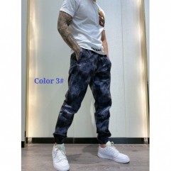 3# Men Casual Sport Print Pants