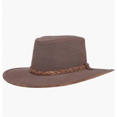 Tan Soaker Mesh Sun Hat for Men and Women