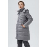 Night Owl Women's Lightweight Down Coat Packable Jacket with Stand Collar