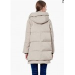  Beige Women's Thickened Down Jacket