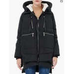  Black Women's Thickened Down Jacket