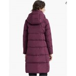 Amaranthv Women's Hooded Down Jacket Long Winter Coat